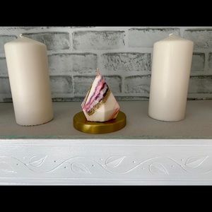 Geode candle